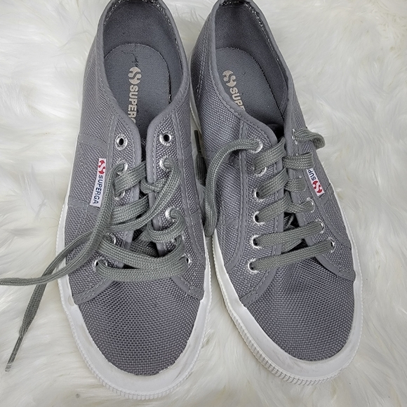 Superga Shoes - Grey Superga sneakers size US 6.5